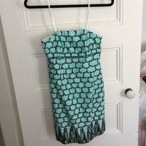 Blue Lilly Pulitzer Mini Dress